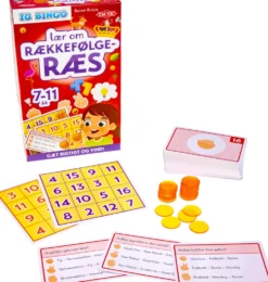 Lær Om Rækkefølge Ræs IQ Bingo