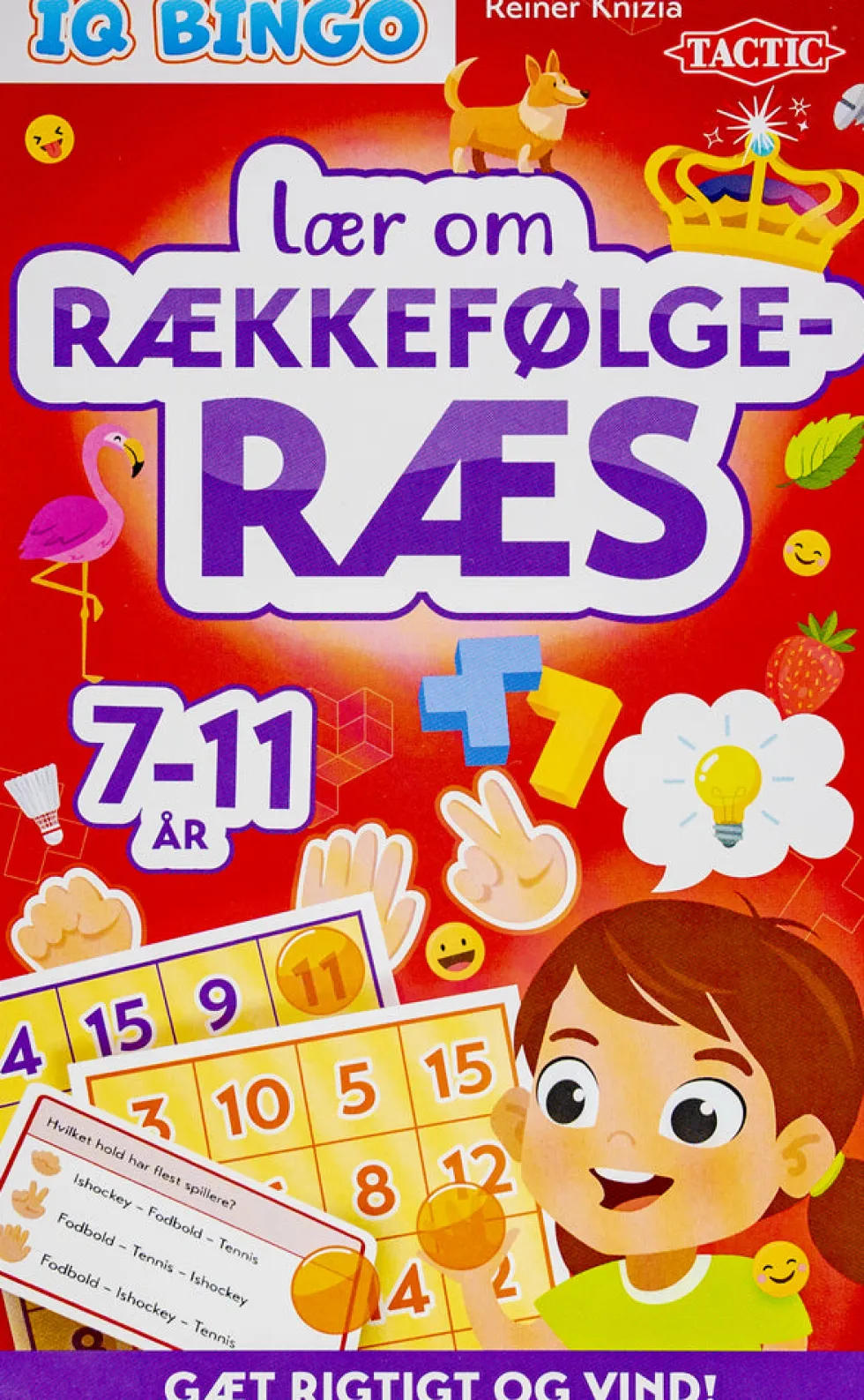 Lær Om Rækkefølge Ræs IQ Bingo