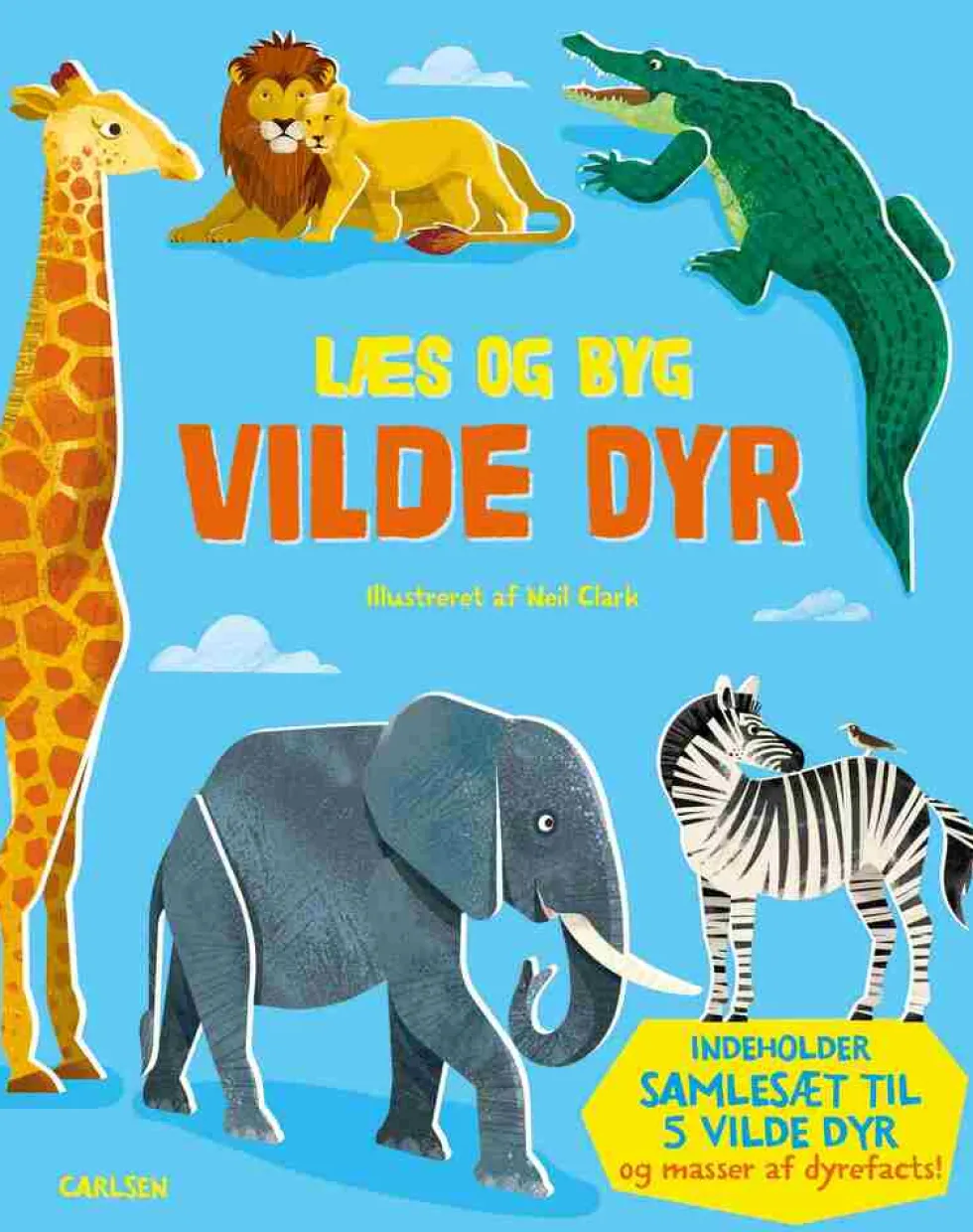 Læs og byg VILDE DYR