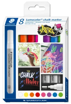 Lumocolor kridtmarker 8 stk.