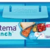 Madkasse Sistema Bento Cube Lunch blå 1,25L