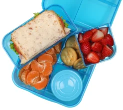 Madkasse Sistema Bento Cube Lunch blå 1,25L