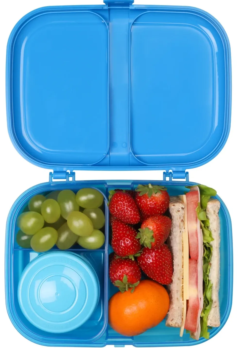 Madkasse Sistema Ribbon Lunch blå 1,1L