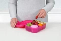 Madkasse Sistema Ribbon Lunch pink 1,1L