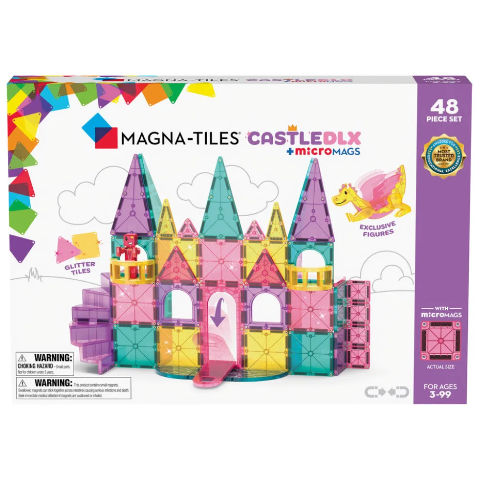 MAGNA-TILES Castle Deluxe 48 stk