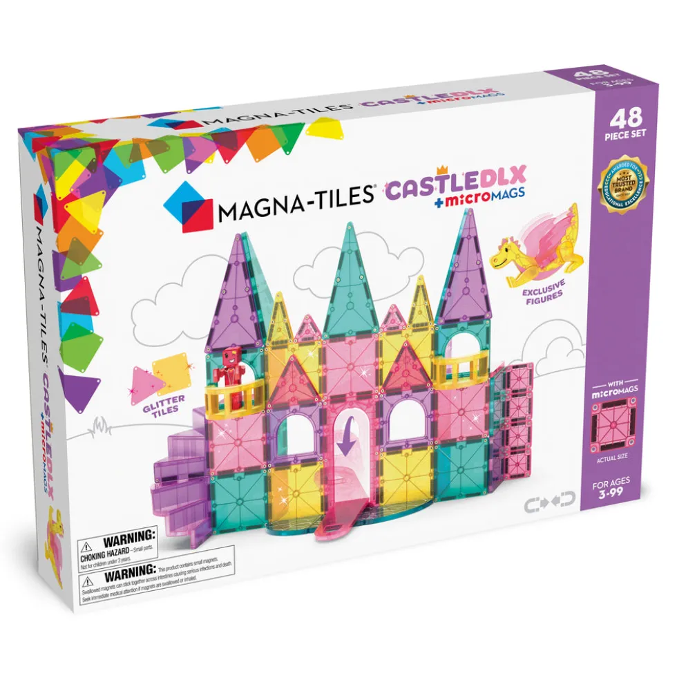 MAGNA-TILES Castle Deluxe 48 stk