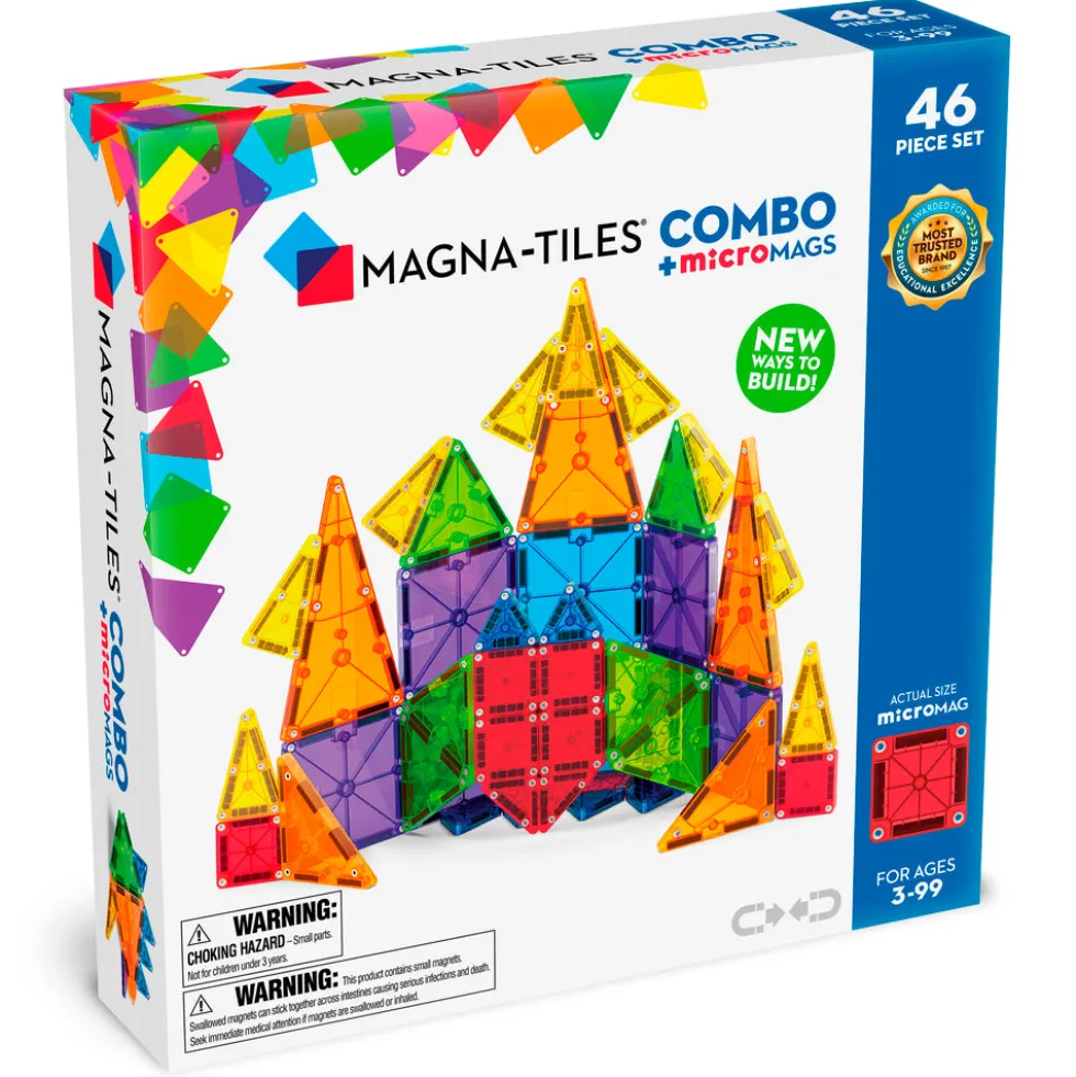 MAGNA-TILES microMAGS Combo 46 stk