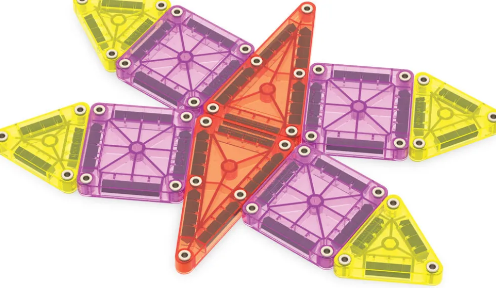 MAGNA-TILES® microMAGS Deluxe rejsesæt i æske, 55 dele