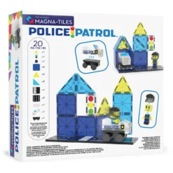 MAGNA-TILES Politipatrulje 20 dele