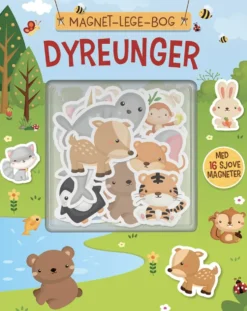 Magnet-lege-bog: Dyreunger