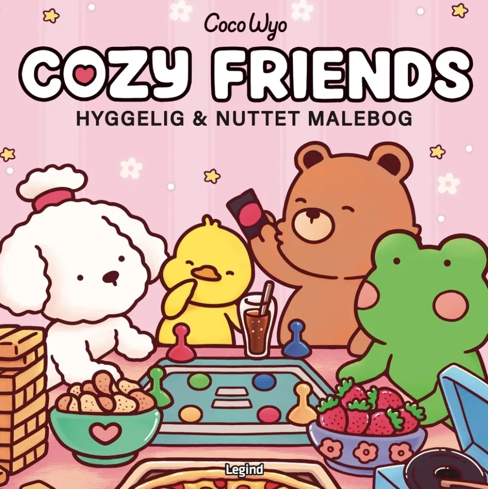 Malebog: Cozy Friends - Cozy Coloring