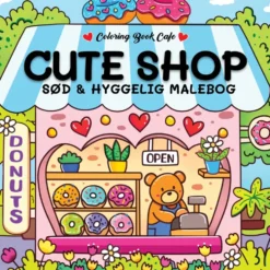 Malebog: Cute Shop - Cozy Coloring