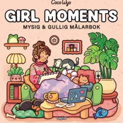 Malebog: Girl Moments - Cozy Coloring