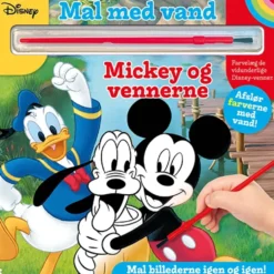 Mal med vand - Disney - Mickey og venner