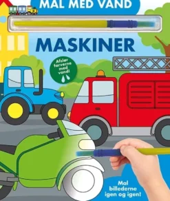 Mal med vand - Maskiner