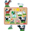 Melissa & Doug Puslespil med lyd, bondegårdsdyr