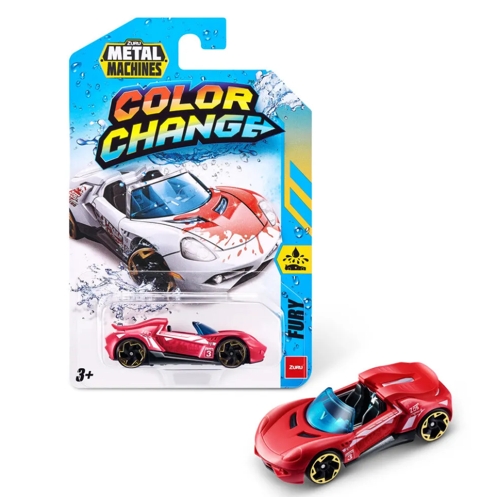 Metal Machines Color Change Mini Die-Cast Car ass