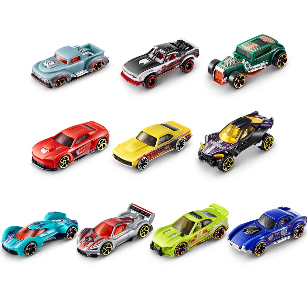 Metal Machines Mini Racing Car 5-pak