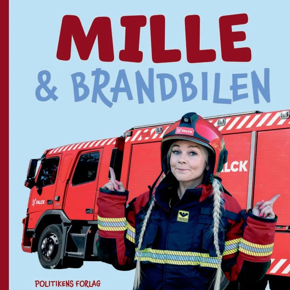 Mille og brandbilen