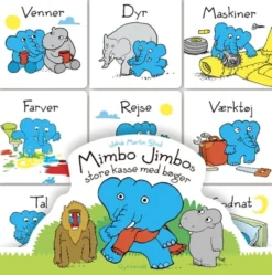 Mimbo Jimbos store kasse med bøger