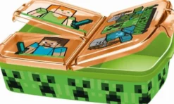 Minecraft multirums madkasse 18 x 13 cm