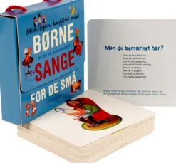 Min egen kuffert med børnesange for de små. Flotte sangkort
