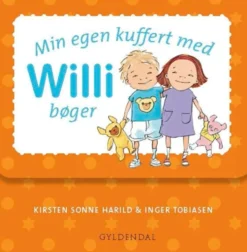 Min egen kuffert med Willi bøger