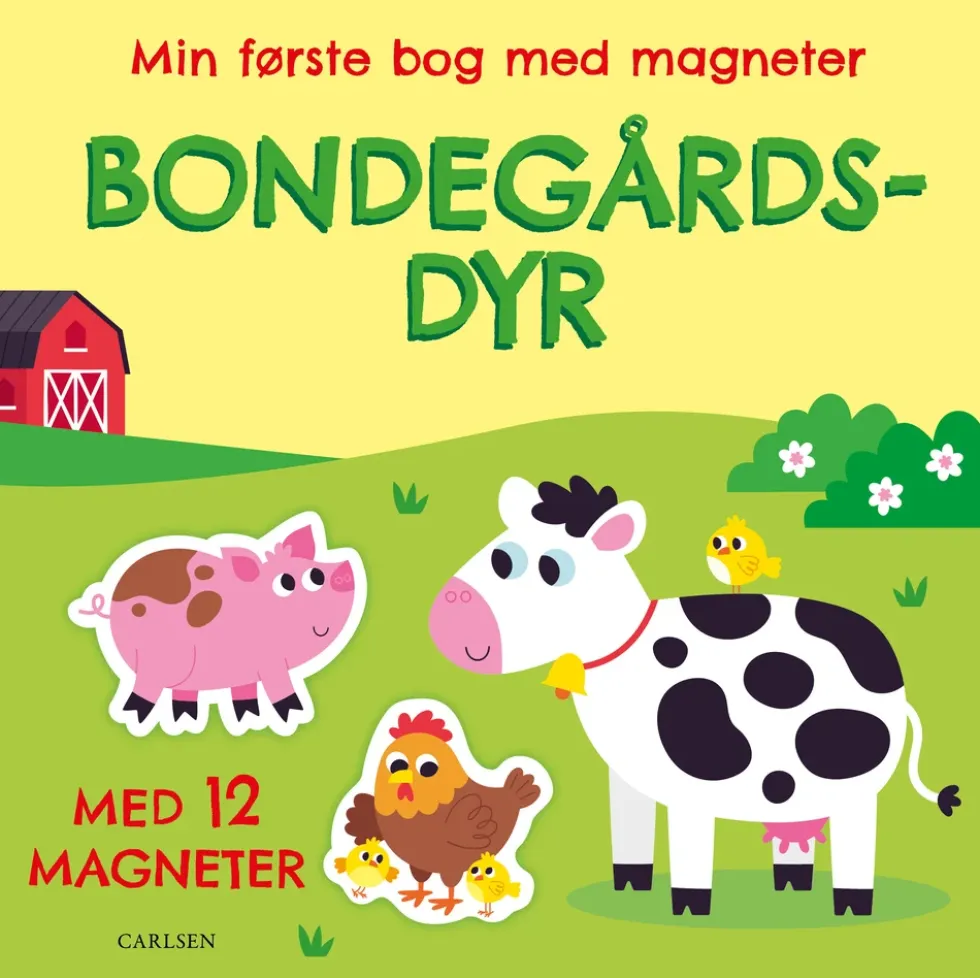 Min første bog med magneter: bondegårdsdyr