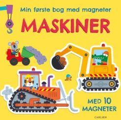 Min første bog med magneter: maskiner
