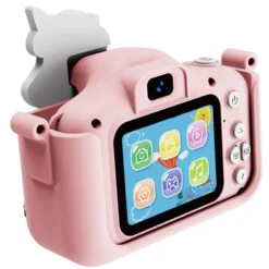 MINILENS digital kamera lyserød