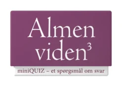 miniQUIZ - Almen viden 3