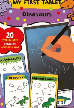 My First Tablet - Dinosaurer (med 20 tegnekort og tablet)
