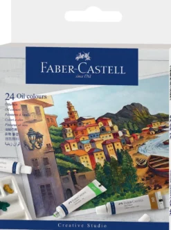 Olie farver Faber-Castell start sæt 24 ass