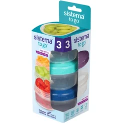 Opbevaring Sistema mini bites to go 3 pack