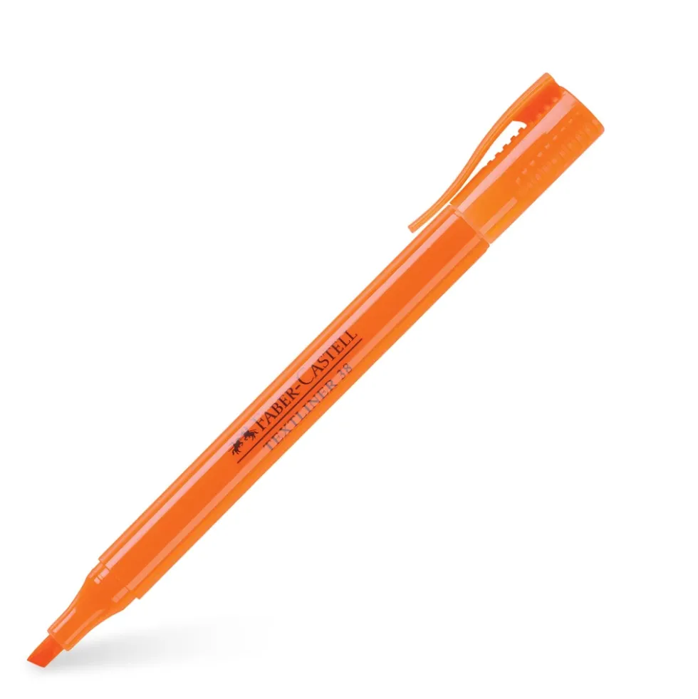 Overstregningspen Faber-Castell textliner 38 orange