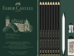 Pencil pitt graphite mat Faber-Castell 11 stk