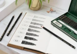 Pencil pitt graphite mat Faber-Castell 11 stk