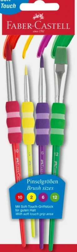 Penselsæt Faber-Castell soft touch