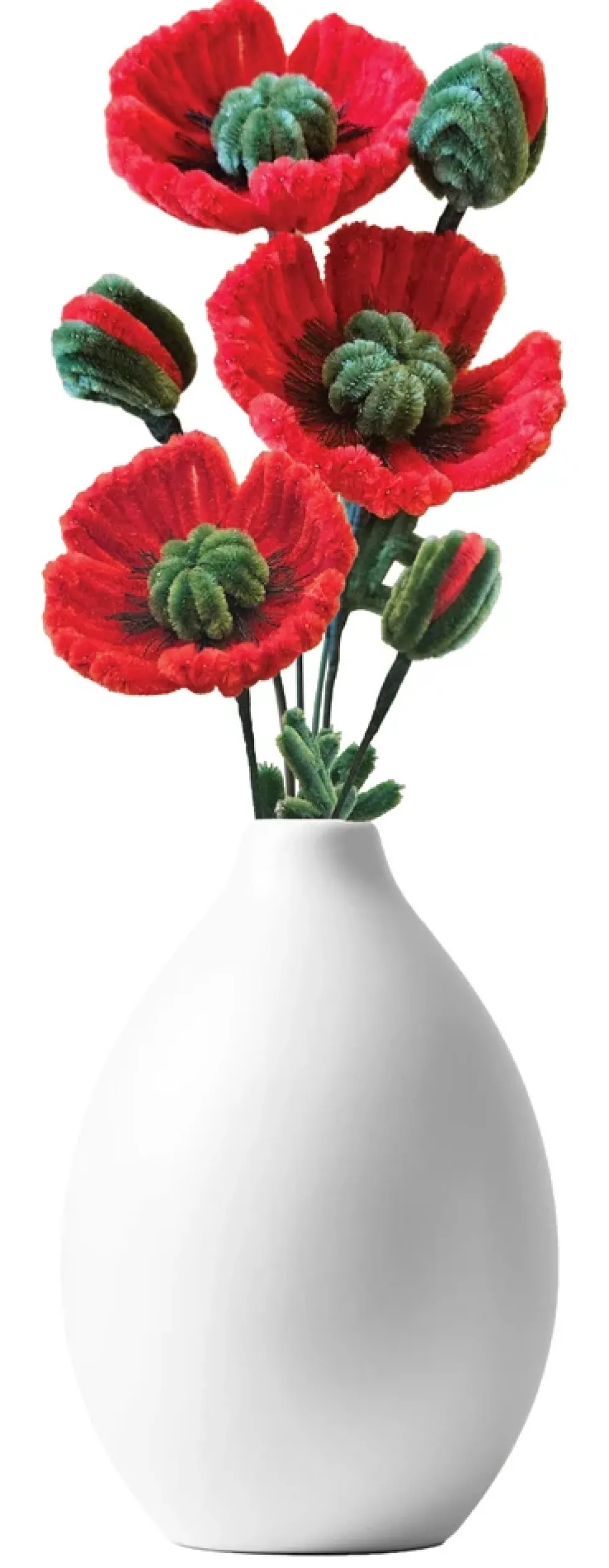 Piberenser blomster valmue 3 STK