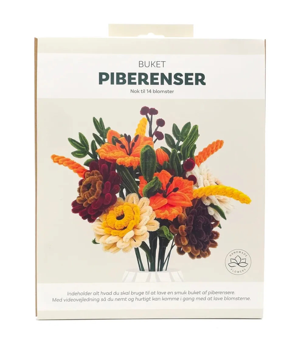 Piberenser efterårs blomsterbuket 14 STK