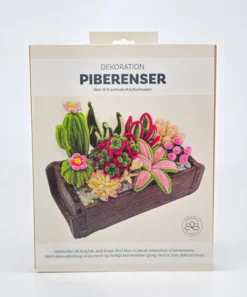 Piberenser planter dekoration kaktus/sukkulent 8 STK