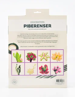 Piberenser planter dekoration kaktus/sukkulent 8 STK