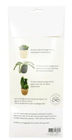 Piberenser Små planter Sukkulent 3 stk