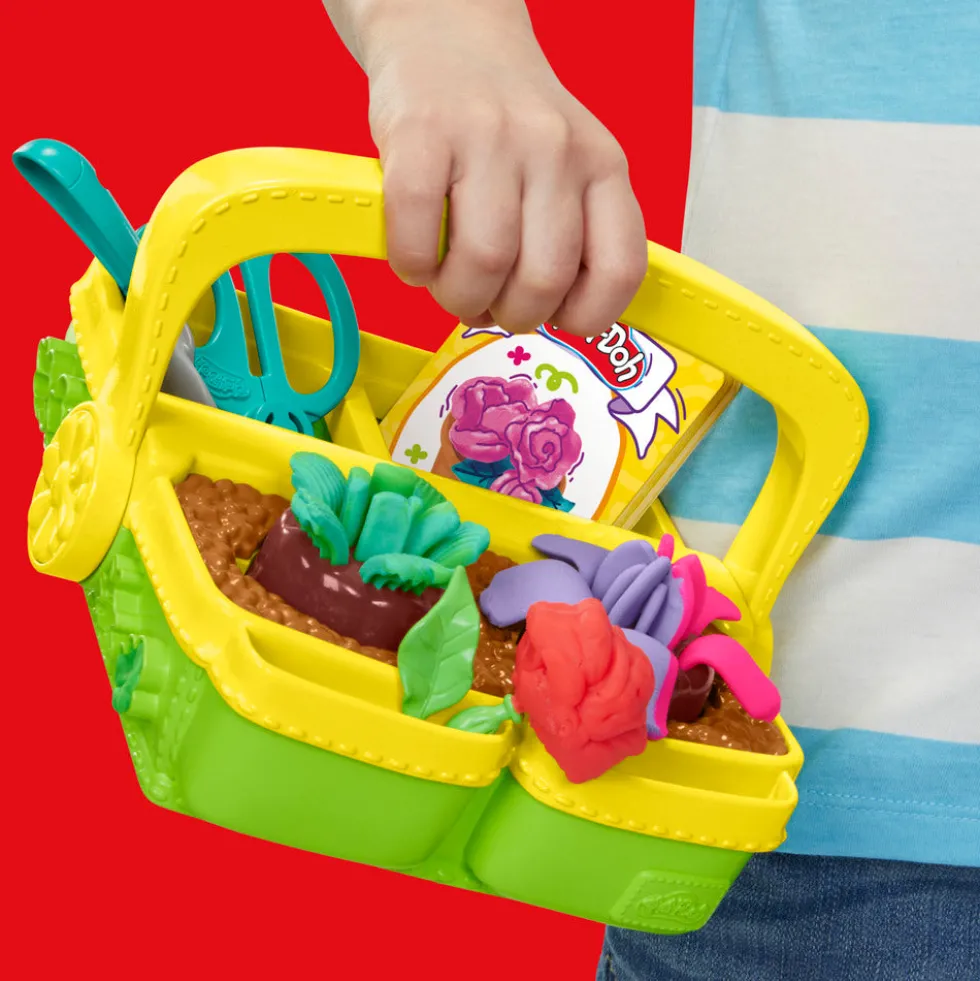 Play-Doh blooming flowers