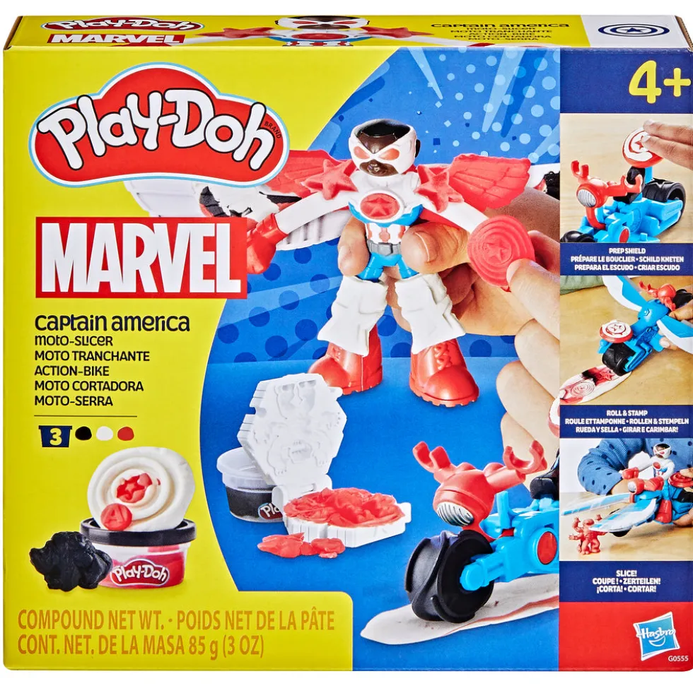 Play-Doh campain america moto-slicer