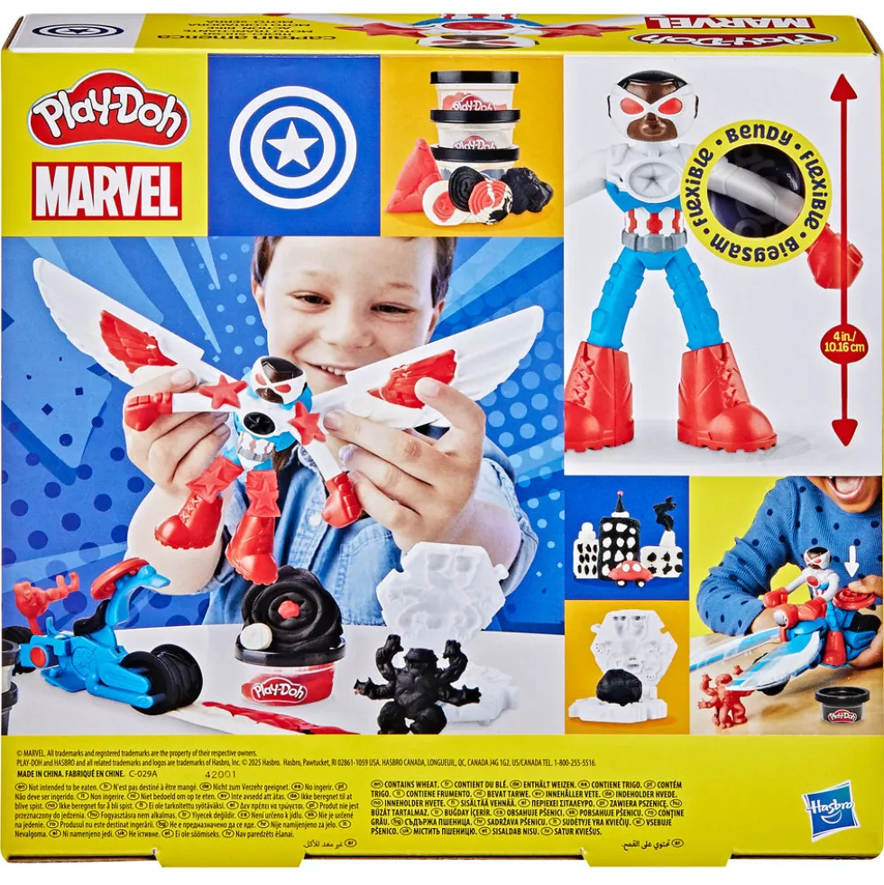 Play-Doh campain america moto-slicer
