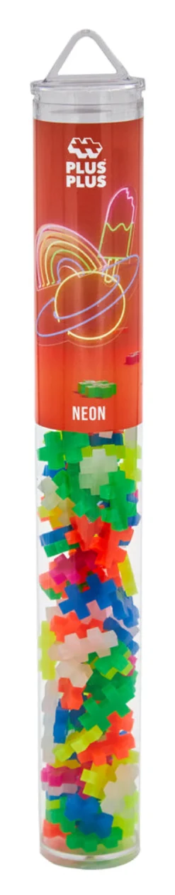 Plus-Plus Neon Mix / 100 pcs Tube