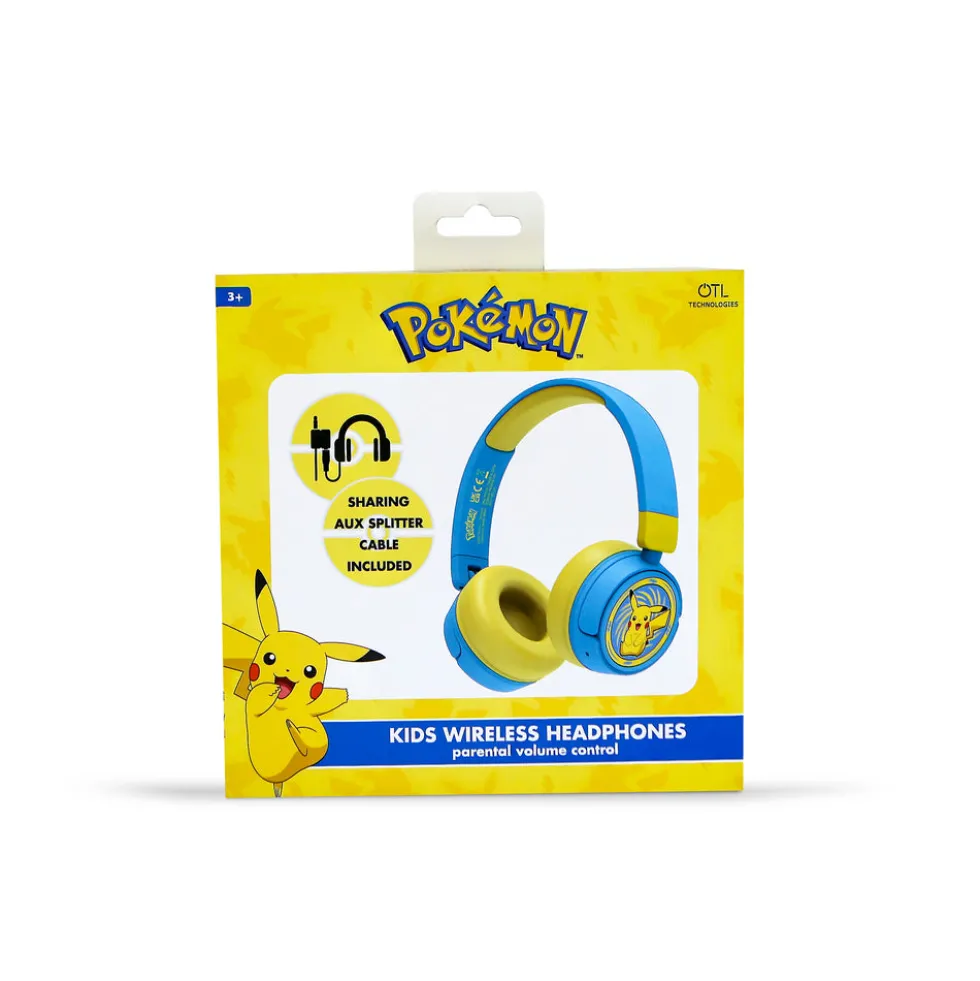 Pokemon høretelefoner til børn, blå