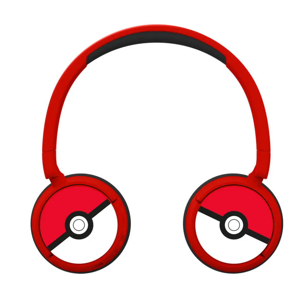 Pokemon høretelefoner til børn, rød
