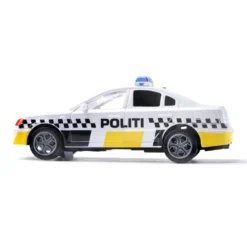 Politibil med lys og lyd 13,5 cm